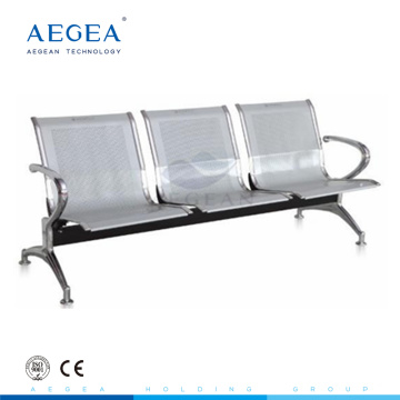 AG-TWC001 stainless steel 3 seat hospital waiting room chair